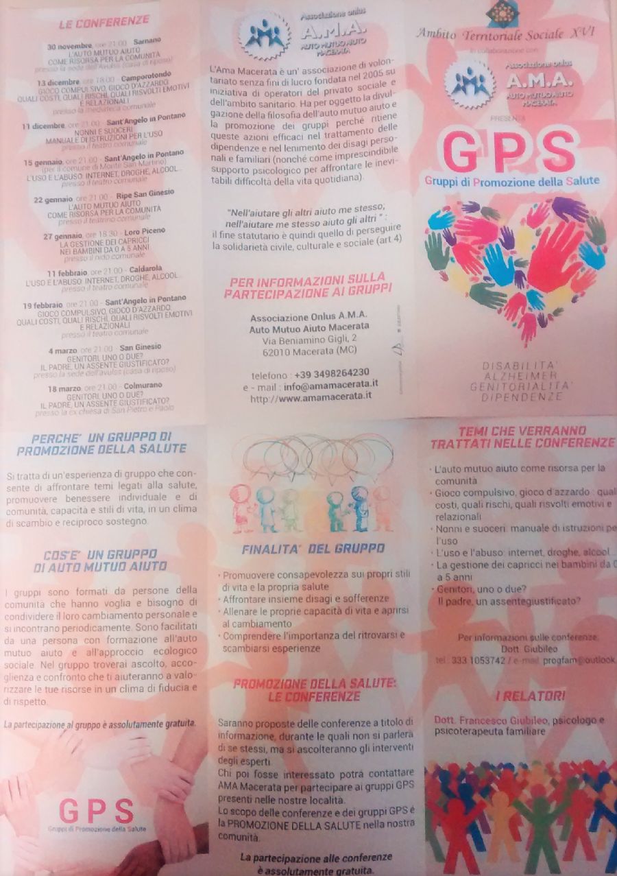 2° annualità con i gruppi GPS